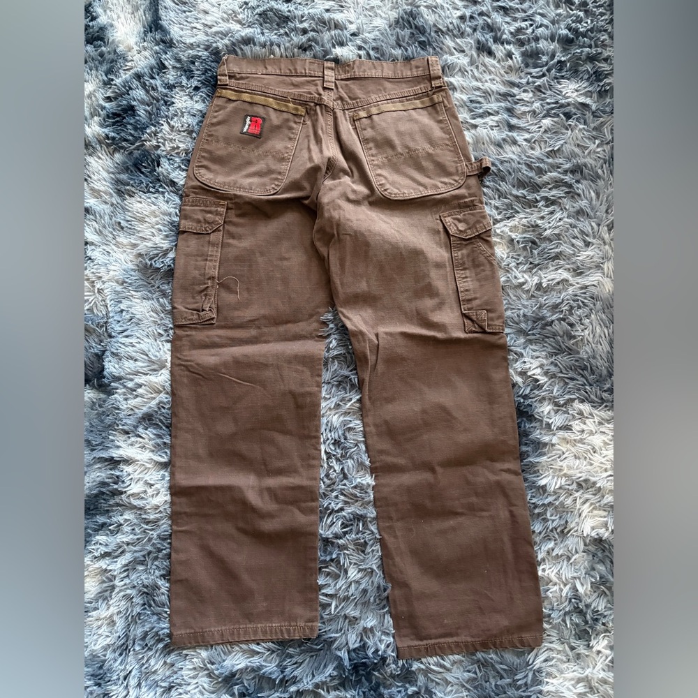 Wrangler Men's Tan Cargo Pants - Picture 4 of 4